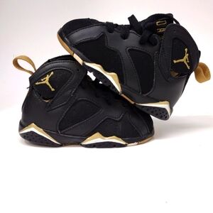 Nike Air Jordan Retro 7 VII " Golden Moments" toddler sz 6C Rare